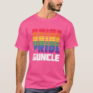Guncle Gay Uncle & Brother Fabulous Family Pride T-Shirt