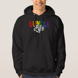 Guncle Life Proud Gay Uncle Lgbt Pride Hoodie