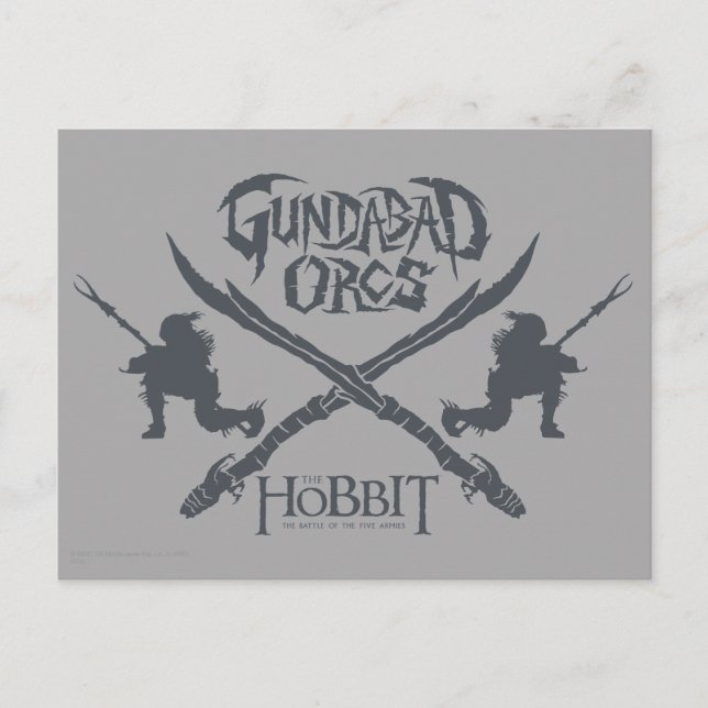 Gundabad Orcs Movie Icon Postcard (Front)