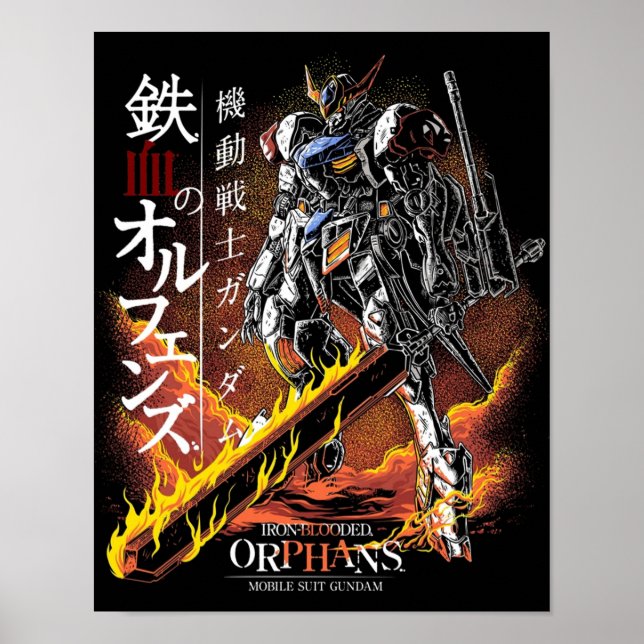 Gundam Barbatos Poster (Front)
