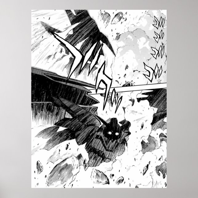 Gundam Deathscythe Hell Demon Poster (Front)