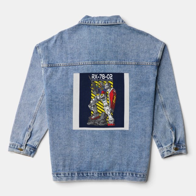Gundam Denim Jacket (Back)