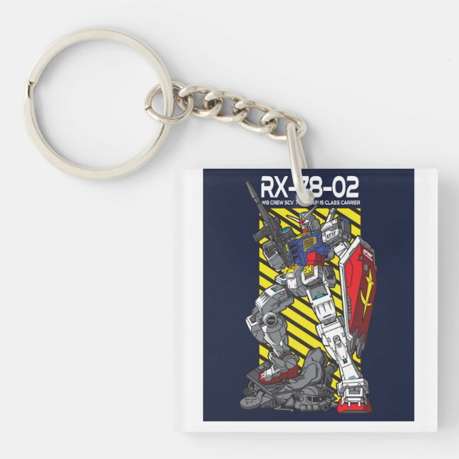 Gundam Key Ring (Front)