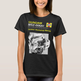 Gundam Zeta Plus - Owners_ Manual T-Shirt