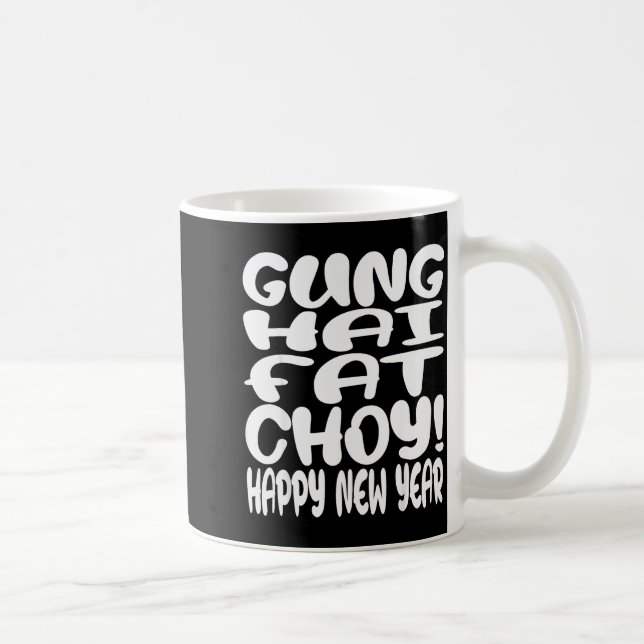Gung Hai Fat Choy Lunar New Year Chinese Zodiac  Coffee Mug (Right)