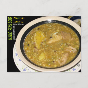 Gungo Peas Soup Postcard
