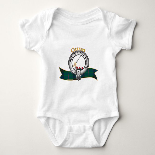 Gunn Clan Baby Bodysuit (Front)