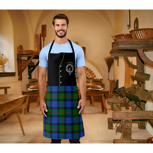 Gunn Clan Badge & Tartan Kilt Apron (Creator Uploaded)