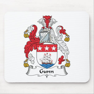 Gunn Family Crest Mouse Mat