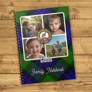 Gunn Family Photo Collage Notebook