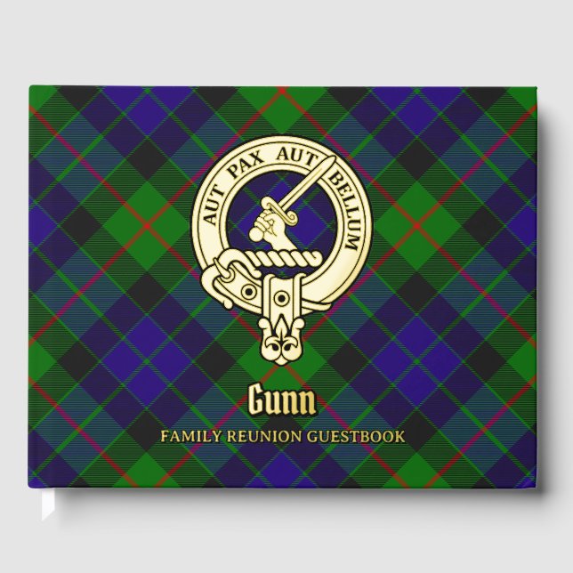 Gunn Family Reunion Guest Book (Front)