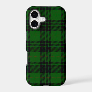 Gunn tartan green black plaid