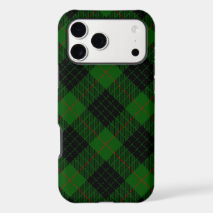 Gunn tartan green black plaid