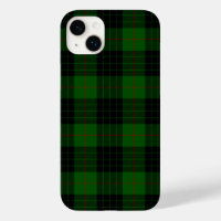 Gunn tartan green black plaid