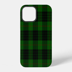 Gunn tartan green black plaid iPhone 12 case