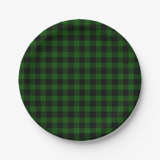 Gunn Tartan Paper Plate