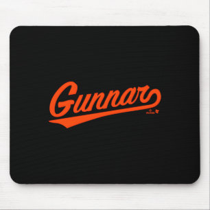 Gunnar Henderson Baltimore Text Baltimore Baseball Mouse Mat