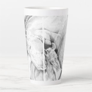 Gunner & Tommy LG(ballpoint) Latte Mug