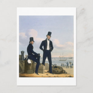 Gunners, Boatswains and Carpenters, plate 11 from Postcard