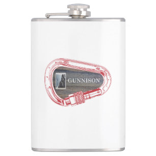 Gunnison Climbing Carabiner Hip Flask