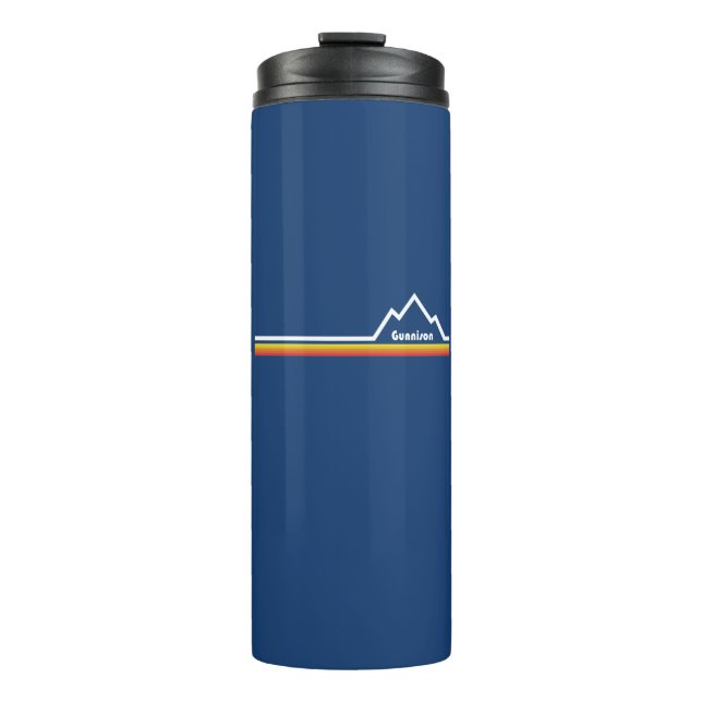 Gunnison, Colorado Thermal Tumbler (Front)