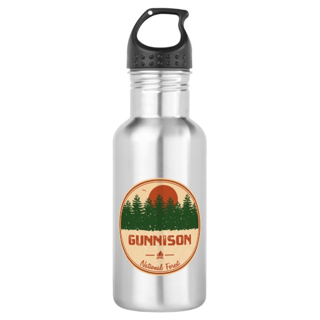 Gunnison National Forest 532 Ml Water Bottle (Front)