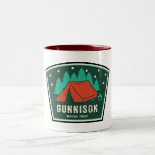 Gunnison National Forest Camping Two-Tone Coffee Mug