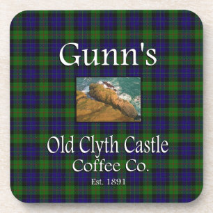 Gunn's Old Clyth Castle Coffee Co. Coaster