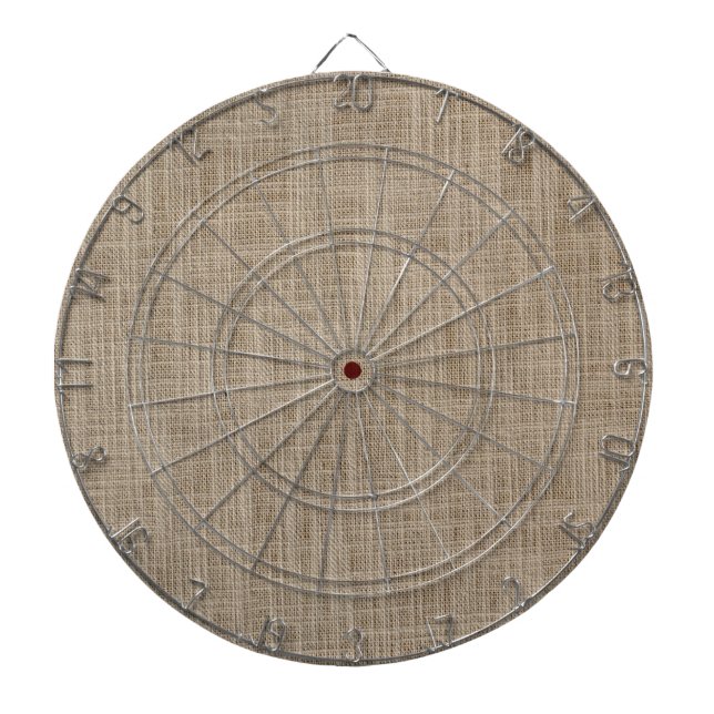 Gunny sack background dartboard (Front)