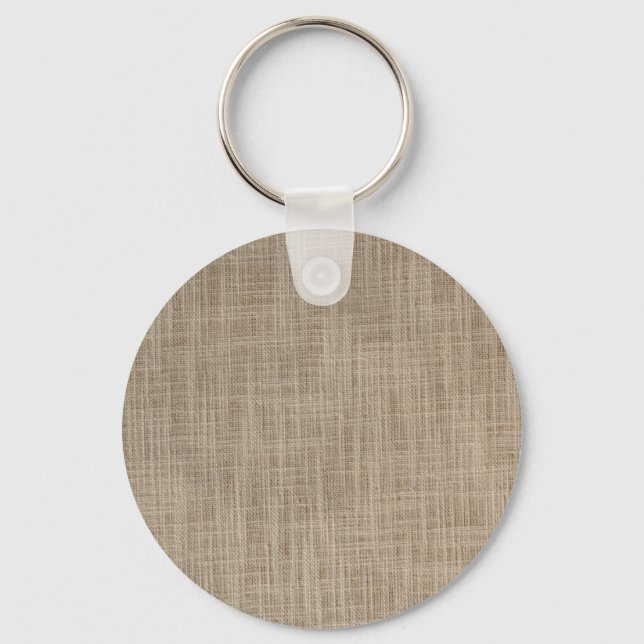 Gunny sack background key ring (Front)