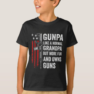 Gunpa Like A Normal Grandpa But More Fun And Owns  T-Shirt