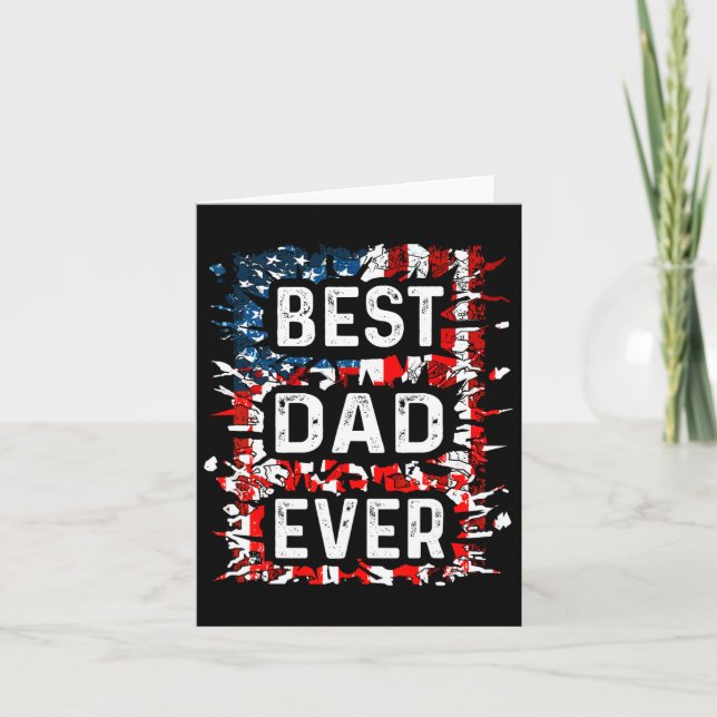 Guns Don&# t Kill People Dads With Pretty Daughte Card (Front)
