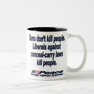 Guns Don't Kill People Mug