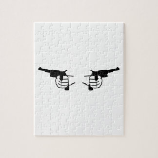 Guns hands jigsaw puzzle