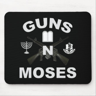 Guns n Moses Dark Mouse Mat