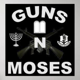 Guns n Moses Dark Poster