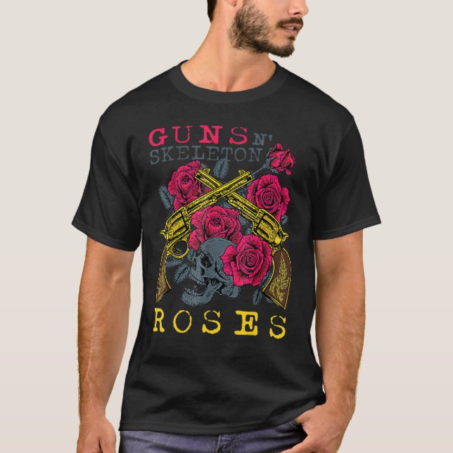Guns N' Skeleton Roses T-Shirt (Front)