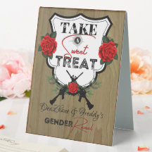 Guns or Roses Gender Reveal Baby Shower