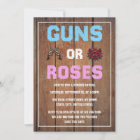 Guns or Roses Gender Reveal