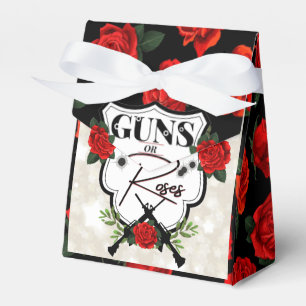 Guns or Roses Gender Reveal  Shoot your Shot Baby  Favour Box