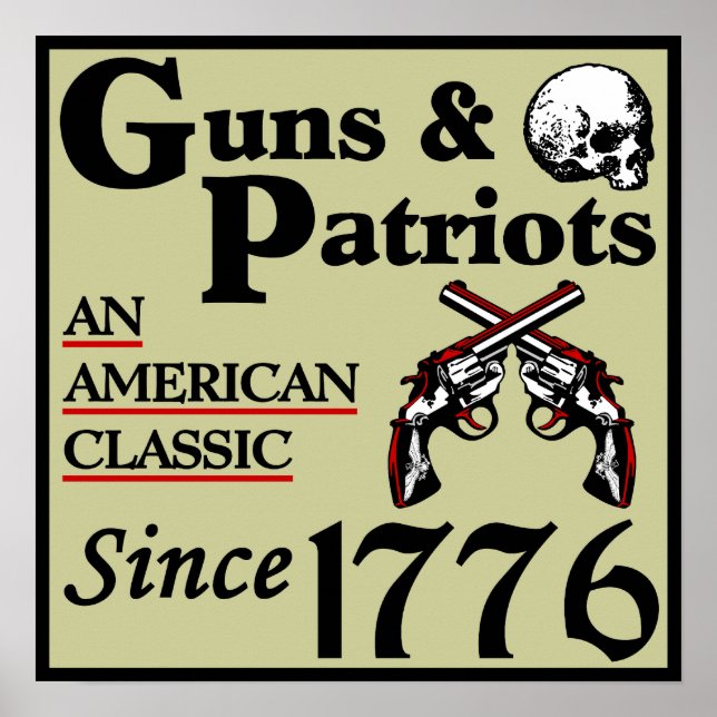 Guns & Patriots! Poster (Front)