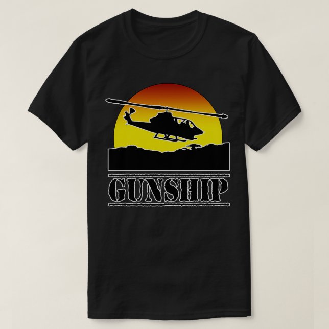 Gunship 1 T-Shirt (Design Front)