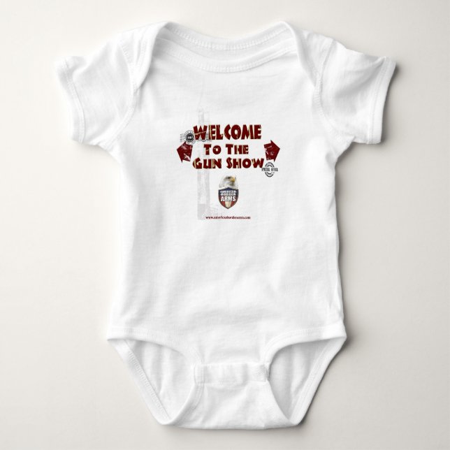 GunShow-ABA Baby Bodysuit (Front)