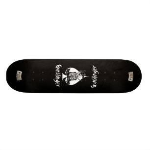 gunslinger ace of spades skateboard