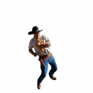 Gunslingers of the West - Dry Gulcher Ornament Photo Sculpture Decoration