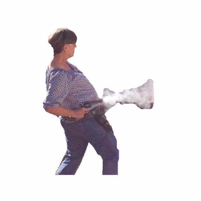 Gunslingers of the West - Miss Kitty Photo Sculpture Decoration (Front)