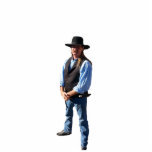 Gunslingers of the West - Noah Chance Photo Sculpture Decoration<br><div class="desc">Noah Chance is the founder of the Arizona Gunslingers. A shootist with a 7 1/2 peacemaker who does not seem to be that fast. The ultimate salesman of the sport of Cowboy Fast Draw. If you beat Noah, it probably not because you were faster, Noah just let you win so...</div>