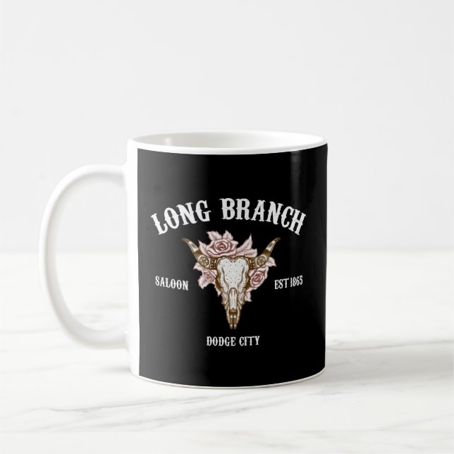 Gunsmoke Long Branch Saloon Coffee Mug (Left)