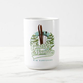 Gunstock Mountain New Hampshire ski poster Coffee Mug