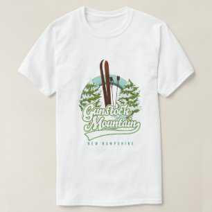 Gunstock Mountain New Hampshire ski poster T-Shirt